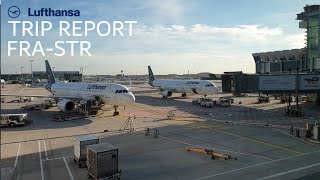 TRIP REPORT | Lufthansa | Frankfurt (FRA) - Stuttgart (STR) | A320-200