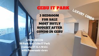 For Sale | Unique Property in Cebu City | 38 Park Ave | 3 Bedrm @ 35th Floor w Panoramic Views