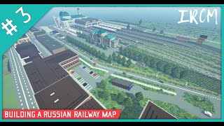 Строительство жд карты #3 || Russian map || Minecraft Timelapse