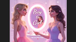 From Boy to Girl: My First Girls' Party in a Dress 🎀👗 | A Journey of Self-Discovery