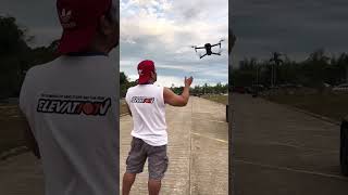 How to hand catch a drone #foryou #drone #dji #mavic #shorts