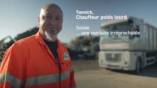 Les métiers du recyclage : Chauffeur poids lourds