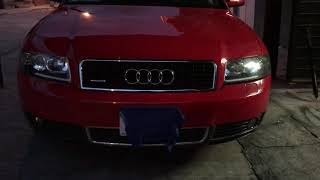 Modificación de faros Audi quattro