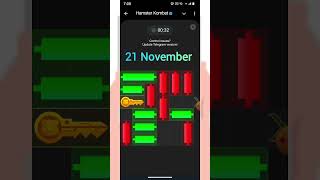 Hamster kombat mini Game 21 November puzzle game | Puzzle game Solved | Hamster kombat