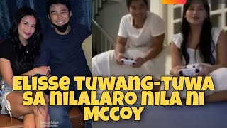 MCCOY AT ELISSE NAGLIVE HABANG NAGLARO | izyTV