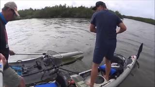 Hobie Adventure Island fishing, Mosquito Lagoon Aquatic Preserve.