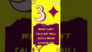 #Shorts #YoutubeShorts #shorts Solve The RIDDLES | Speak With Sree