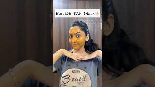 Best D-Tan Mask |Homemade Face Pack | Skin Care #youtubeshorts #skin care