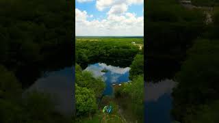 The Pond From The Sky ☁️ #foryou #fyp #viral #lake #pond #beautiful #nature #wildlife #ranch