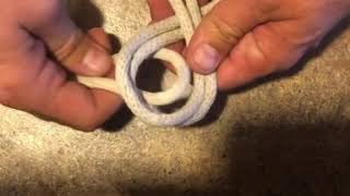 Bowline in a bight.