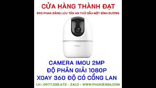 Bình Dương - Bán Camera IMOU 2MP Xoay 360 Độ - 0977.338.673 - ZALO