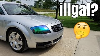 Is This Illegal? Neochrome Headlight Tint Install!