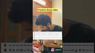 Must Try Notes on Guitar for beginners | Shubham Srivastava #shortsfeed #practice