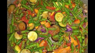 SIMPLE VEGETABLE RECIPE