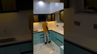 Latest modular kitchen design 2024 || modular kitchen design ideas #shorts #modularkitchen #kitchen