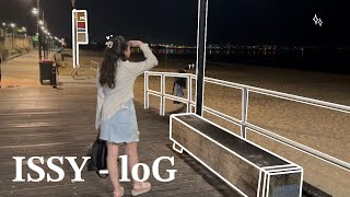 「ISSY-loG」GRWM for Dinner Outing | Beach, Dinner & Ice Cream 🍨