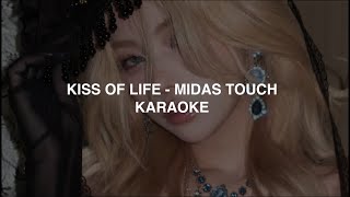 KISS OF LIFE (키스 오브 라이프) - 'Midas Touch' KARAOKE with Easy Lyrics