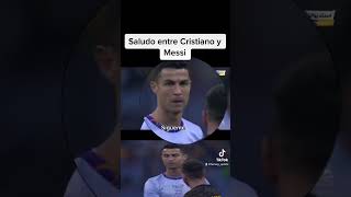 Así fue el Saludo de CRiSTiANO y Messi