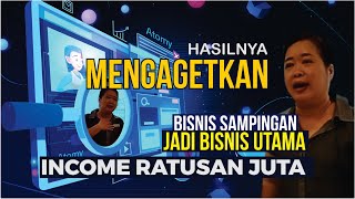 Awalnya Dijadikan Kerjaan Sampingan Kini Hasilnya Ratusan Juta #BisnisAtomy #bisnismlmterbaru