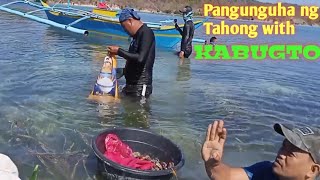 vlog42- Pangunguha ng Tahong with KABUGTO