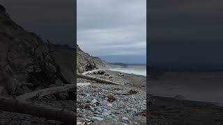 A windy day on the wild coast. #nature #beach