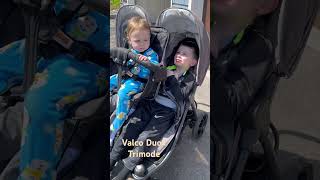 Valco DuoX Trimode~MAXING out the weight limit~TRIPLE Stroller~ 6y-45lb, 5y-37lb, 14m​⁠@ValcoBaby