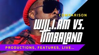 Will.i.am vs. Timbaland [COMPARISON]