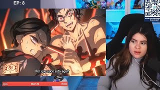 MARIANA ALPHA REAGINDO MUZAN VS HASHIRAS! | ABSOLUTE CINEMA!| DEMON SLAYER | KNY - Season 4x8