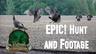 Epic Turkey Hunt | unbelievable footage | Michigan Spring Hunt