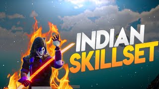 INDIAN SKILLSET BETTER THAN CHINESE ? • BGMI MONTAGE • 5 FINGER