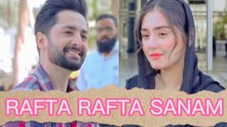 RAFTA RAFTA SANAM | kaisi teri khudgarzi  | shamsher x mehek vm |#durefishan #kaisiterikhudgarzi