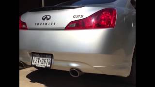 G37 Muffler Delete Revs