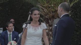 NOVIA CANTA AL NOVIO EN LA BODA