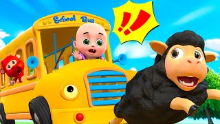 Wheels on the Birthday Bus Song! 🎂 Happy Birthday Bobo | Jugnu kids Nursery Rhymes & Kids Songs