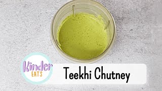 Teekhi Chutney | Peanut Chutney | Vrat ki Teekhi Chutney | Navratri Fasting | Kinder Eats