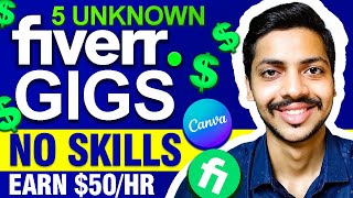 5 Fiverr Gigs That Require No Skills & Zero Knowledge | Make Money Online Today! | Fiverr