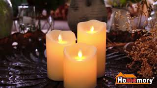 Decorate my house with  Homemory LED candles🌟