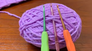 Look how easy and stylish crochet pattern / How to crochet / Minin art