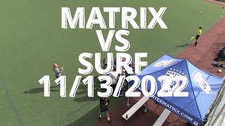 MATRIX VS SURF 11 13 2022