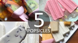 5 Easy and Fast Popsicle Recipes  | Homemade Popsicle To Beat The Heat