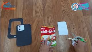 End of Theme "Communication" -Making mobile phone (Tablet) craft-