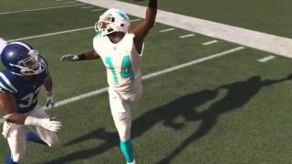 Madden 16 challenge-can I recreate the Jarvis Landry 1 hander vs the colts