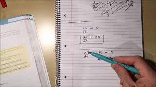 52  Setting up Differential Equations Chapter 9 section 1  Part 2 Edexcel Pure A Level