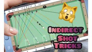 8 ball pool Indirect shot tricks