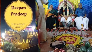 Nalangu Function 😍 Deepan Pradeep Weds Sindhuja 👩‍❤️‍👨♥️ #minivlog #wedding #marriage #celebration♥️