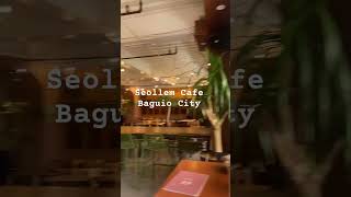 Authentic Korean Cafe in Ecco Bldg Military cut-off Baguio. #seollemcafe #shortsvideo #shorts