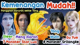 SOUL LAND 3 PUTRA TANG SAN - KEMENANGAN MUDAH  TANG WULIN GU YUE MELAWAN MENG XIAORAN DAN DIEER