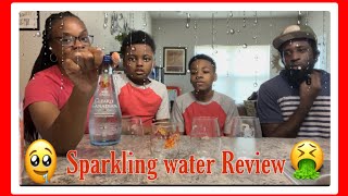 Sparkling Water Review…. #review #sparklingwater #family 🤔😜