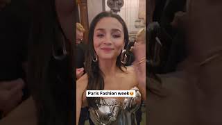 Alia bhatt❤️at paris fashion week #aliabhatt #ranbirkapoor #bollywood