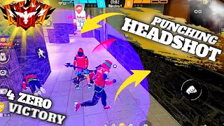 PUNCHING HEADSHOT ON PRO PLAYERS || CS RANK PUSH || FREE FIRE NEW GAMEPLAY